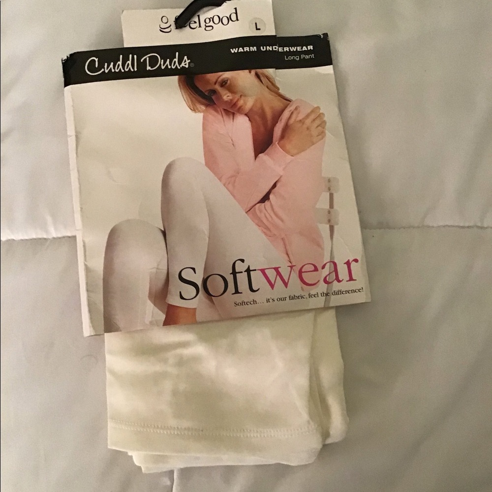NWT Cuddl Duds Warm Underwear Long Pant